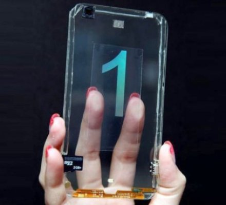 Cum ar putea arăta primul smartphone transparent in lume